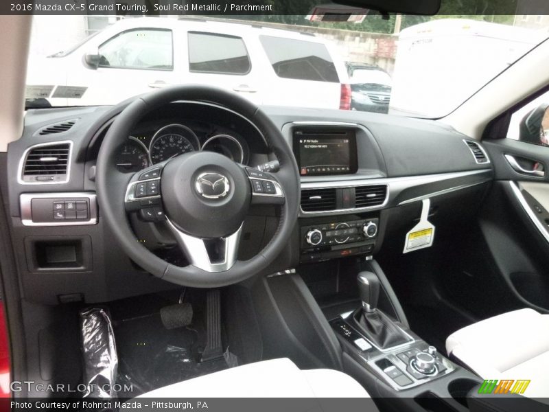 Soul Red Metallic / Parchment 2016 Mazda CX-5 Grand Touring
