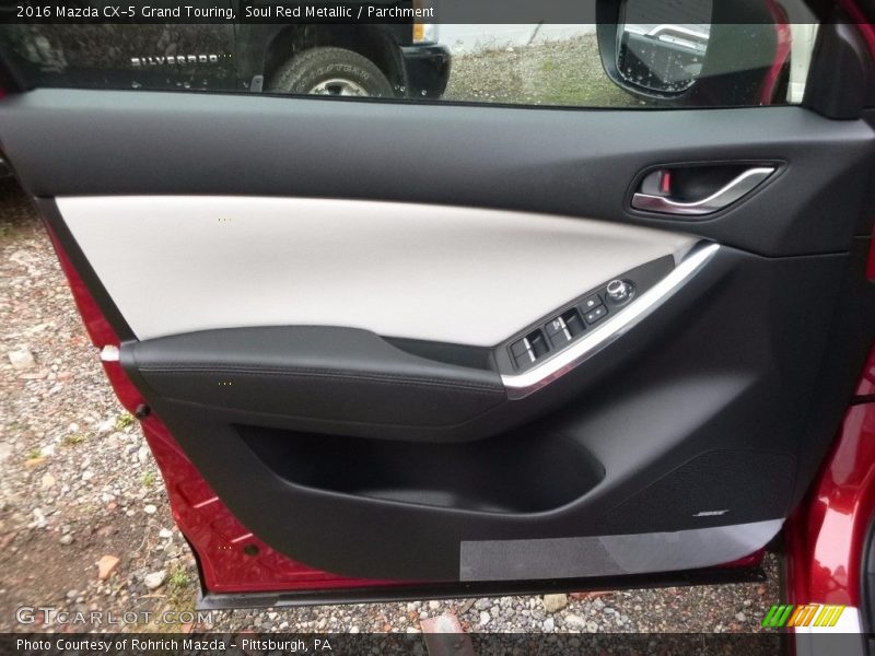 Soul Red Metallic / Parchment 2016 Mazda CX-5 Grand Touring