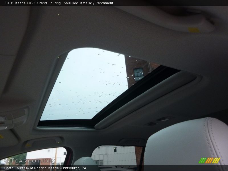 Soul Red Metallic / Parchment 2016 Mazda CX-5 Grand Touring