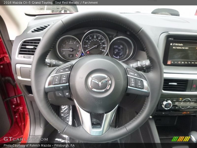 Soul Red Metallic / Parchment 2016 Mazda CX-5 Grand Touring