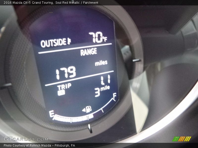 Soul Red Metallic / Parchment 2016 Mazda CX-5 Grand Touring