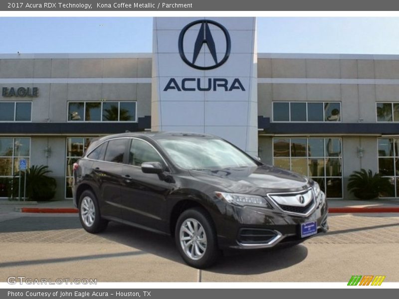 Kona Coffee Metallic / Parchment 2017 Acura RDX Technology
