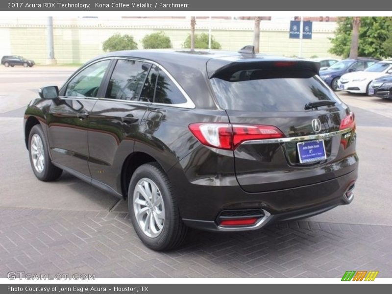 Kona Coffee Metallic / Parchment 2017 Acura RDX Technology