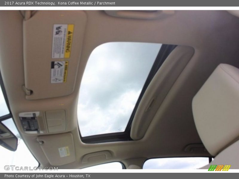 Kona Coffee Metallic / Parchment 2017 Acura RDX Technology