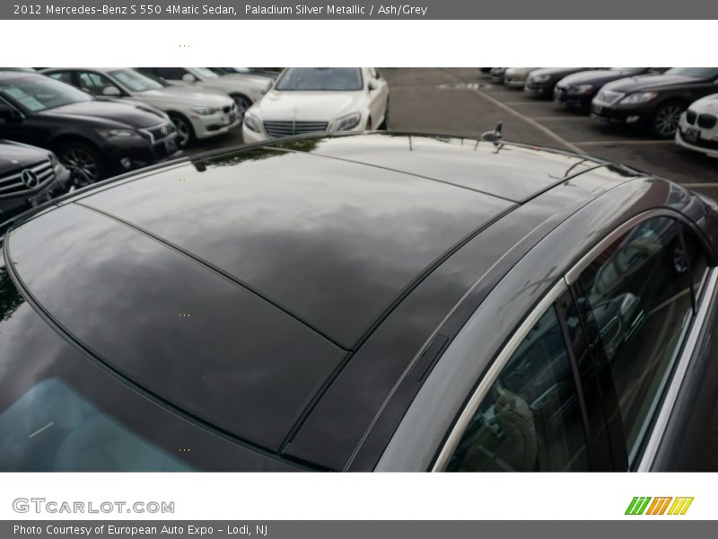 Paladium Silver Metallic / Ash/Grey 2012 Mercedes-Benz S 550 4Matic Sedan