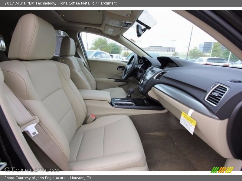 Kona Coffee Metallic / Parchment 2017 Acura RDX Technology