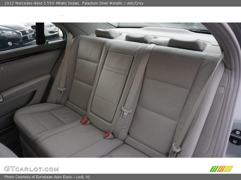 Paladium Silver Metallic / Ash/Grey 2012 Mercedes-Benz S 550 4Matic Sedan