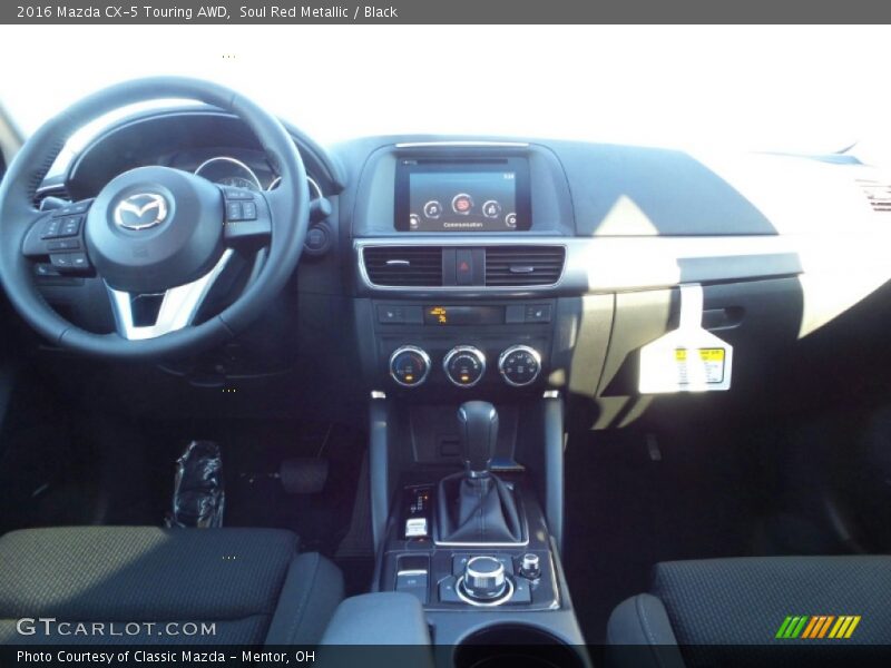 Soul Red Metallic / Black 2016 Mazda CX-5 Touring AWD