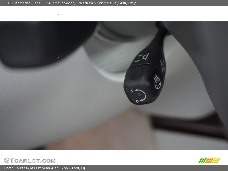 Paladium Silver Metallic / Ash/Grey 2012 Mercedes-Benz S 550 4Matic Sedan