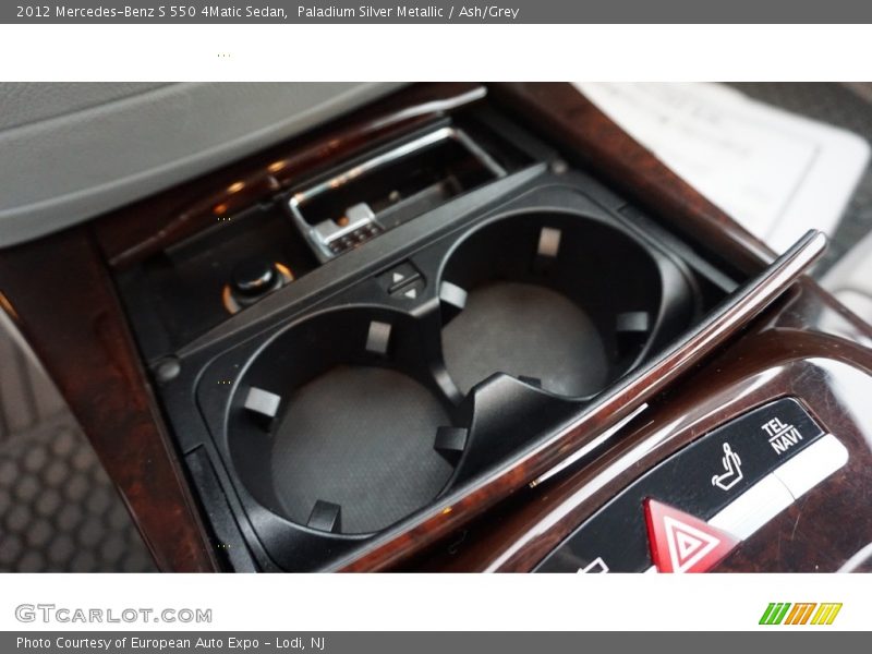 Paladium Silver Metallic / Ash/Grey 2012 Mercedes-Benz S 550 4Matic Sedan