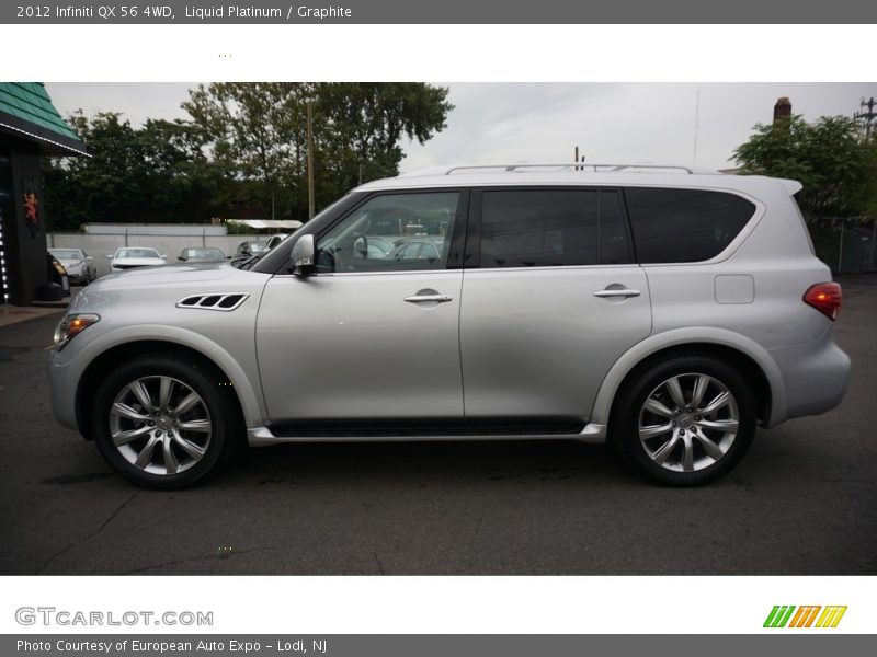 Liquid Platinum / Graphite 2012 Infiniti QX 56 4WD