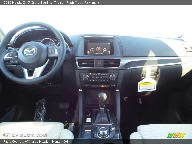 Titanium Flash Mica / Parchment 2016 Mazda CX-5 Grand Touring