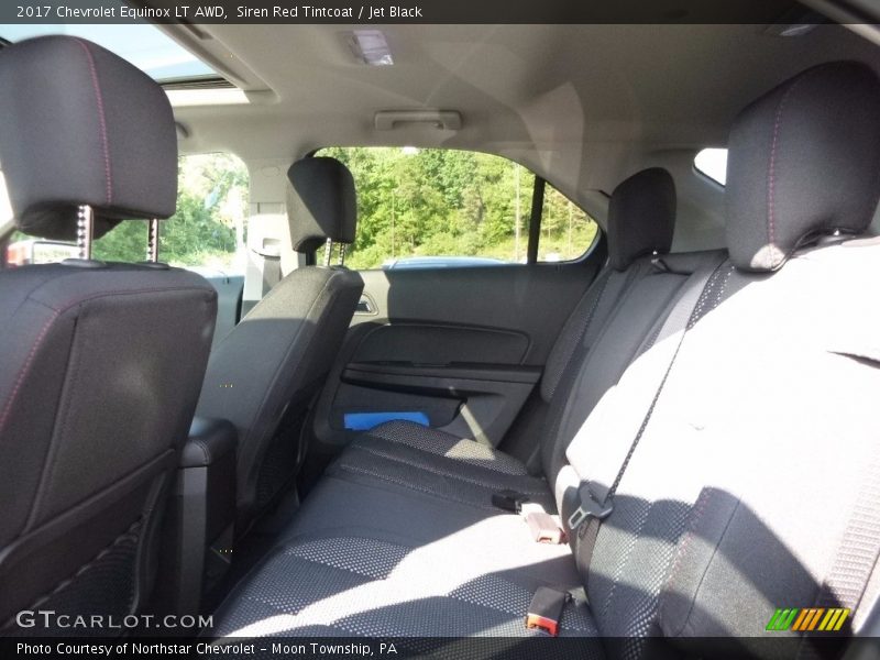 Siren Red Tintcoat / Jet Black 2017 Chevrolet Equinox LT AWD