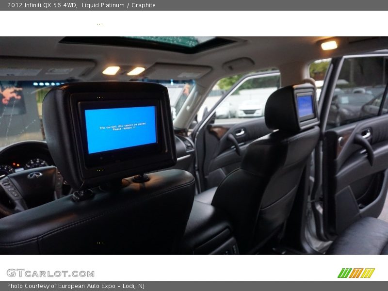 Liquid Platinum / Graphite 2012 Infiniti QX 56 4WD