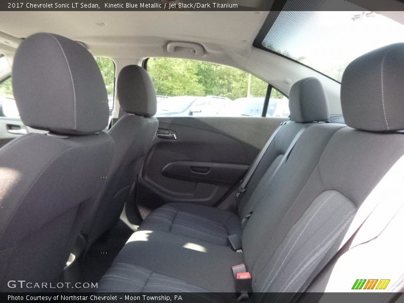 Kinetic Blue Metallic / Jet Black/Dark Titanium 2017 Chevrolet Sonic LT Sedan