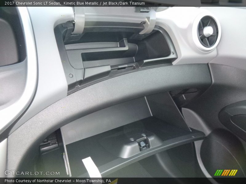Kinetic Blue Metallic / Jet Black/Dark Titanium 2017 Chevrolet Sonic LT Sedan