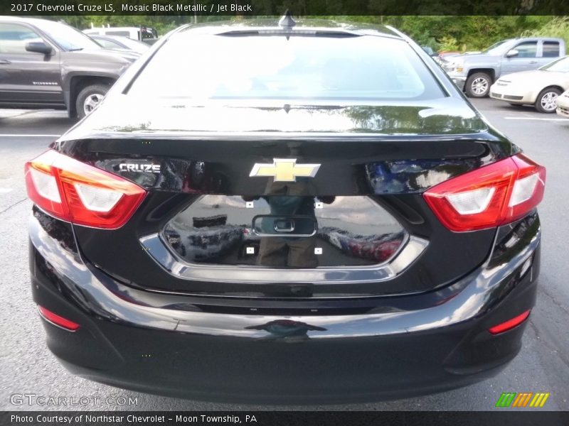 Mosaic Black Metallic / Jet Black 2017 Chevrolet Cruze LS