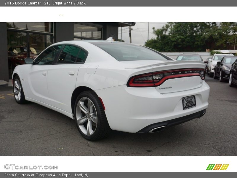 Bright White / Black 2016 Dodge Charger R/T