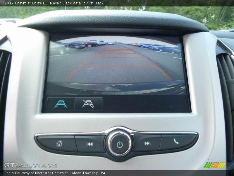 Mosaic Black Metallic / Jet Black 2017 Chevrolet Cruze LS