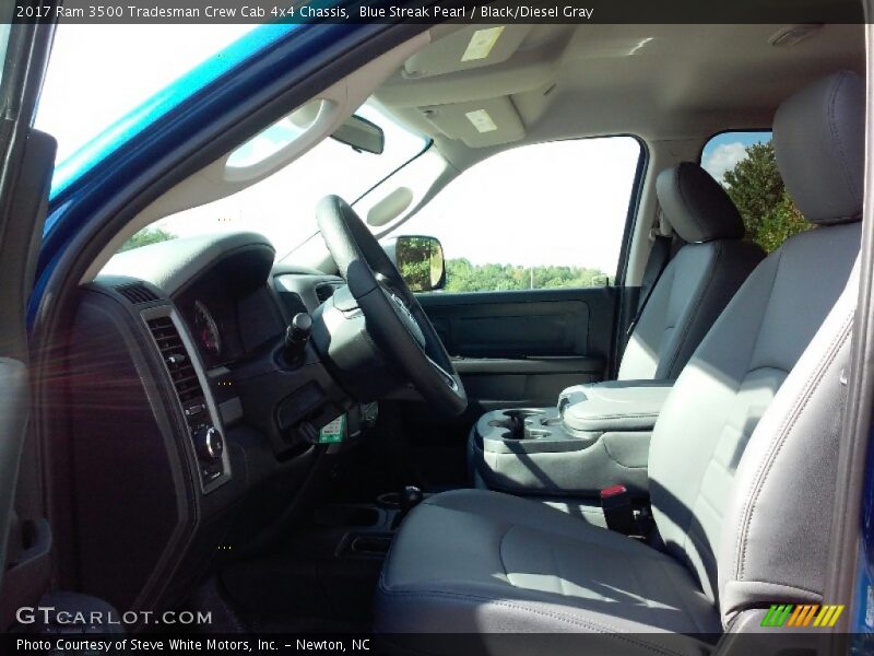Front Seat of 2017 3500 Tradesman Crew Cab 4x4 Chassis