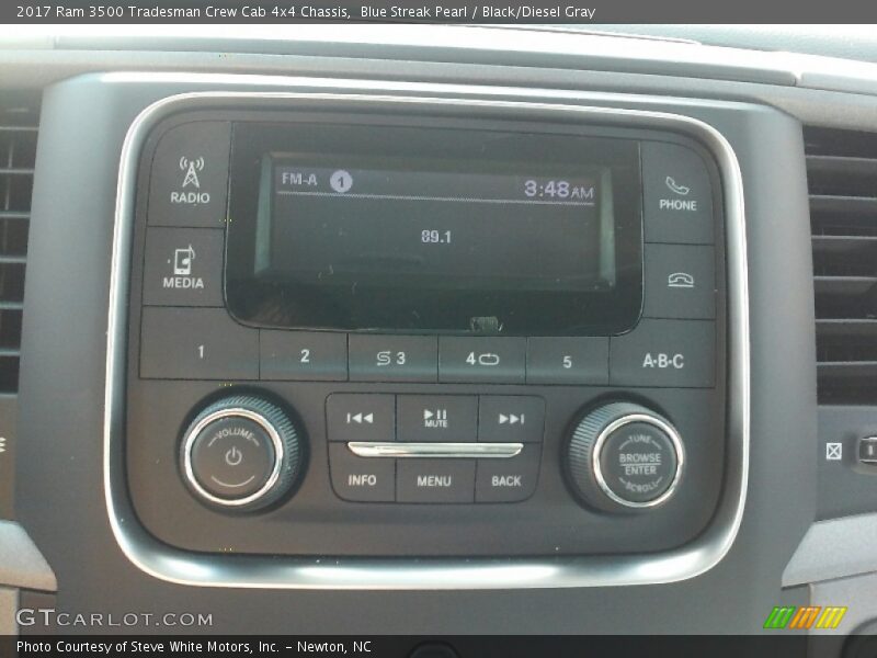 Controls of 2017 3500 Tradesman Crew Cab 4x4 Chassis