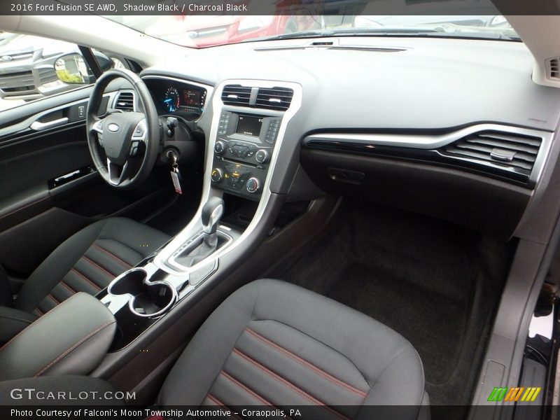 Shadow Black / Charcoal Black 2016 Ford Fusion SE AWD