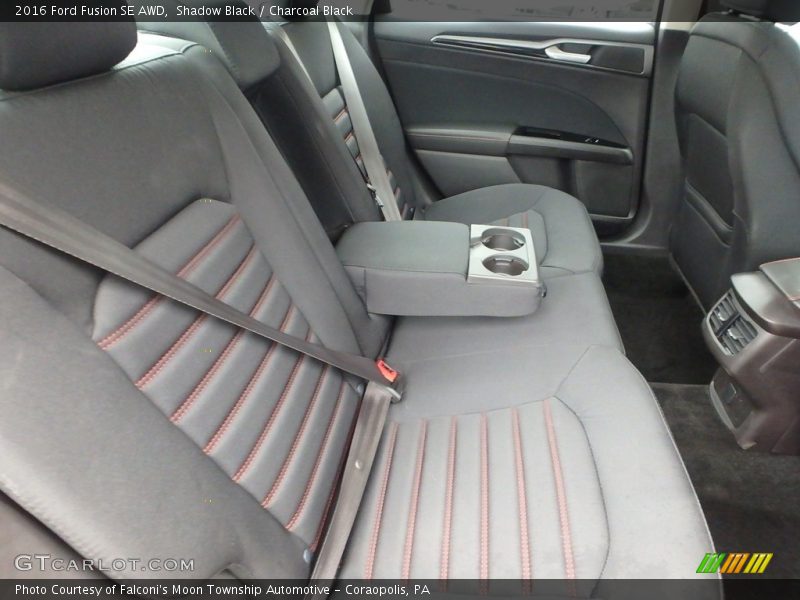 Shadow Black / Charcoal Black 2016 Ford Fusion SE AWD