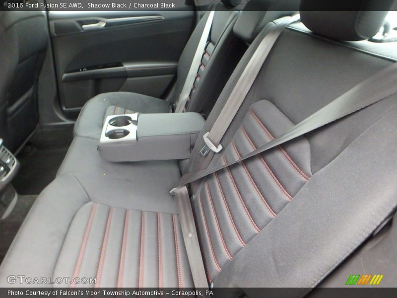 Shadow Black / Charcoal Black 2016 Ford Fusion SE AWD