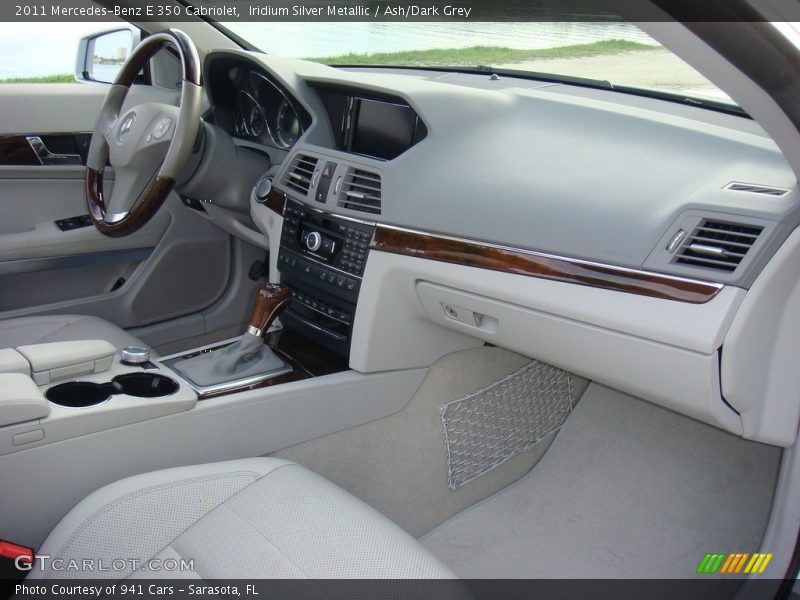 Iridium Silver Metallic / Ash/Dark Grey 2011 Mercedes-Benz E 350 Cabriolet