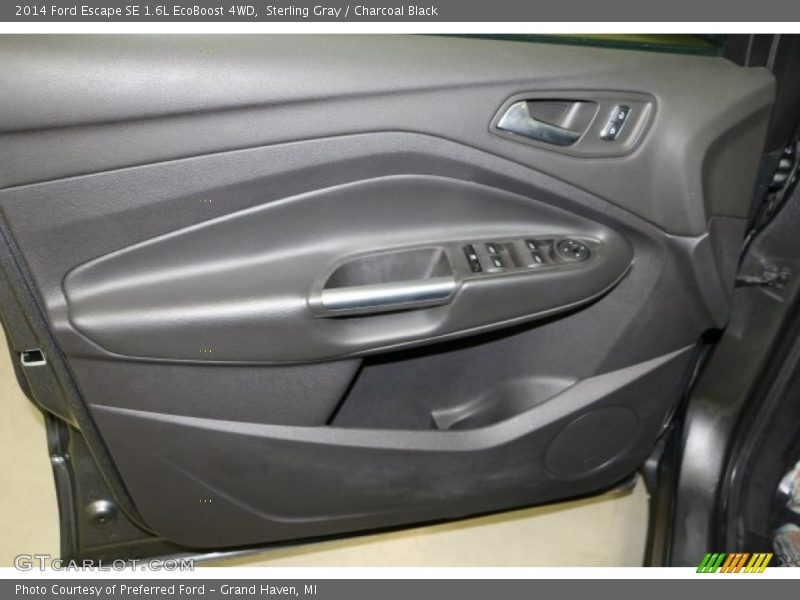 Sterling Gray / Charcoal Black 2014 Ford Escape SE 1.6L EcoBoost 4WD