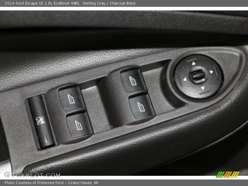 Sterling Gray / Charcoal Black 2014 Ford Escape SE 1.6L EcoBoost 4WD