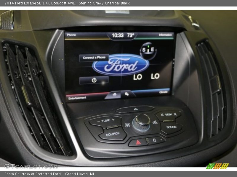 Sterling Gray / Charcoal Black 2014 Ford Escape SE 1.6L EcoBoost 4WD