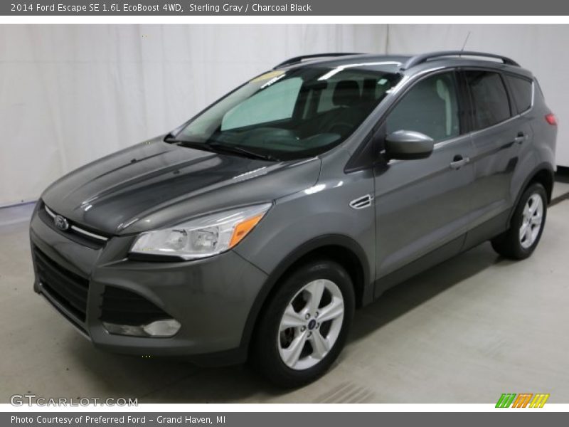 Sterling Gray / Charcoal Black 2014 Ford Escape SE 1.6L EcoBoost 4WD
