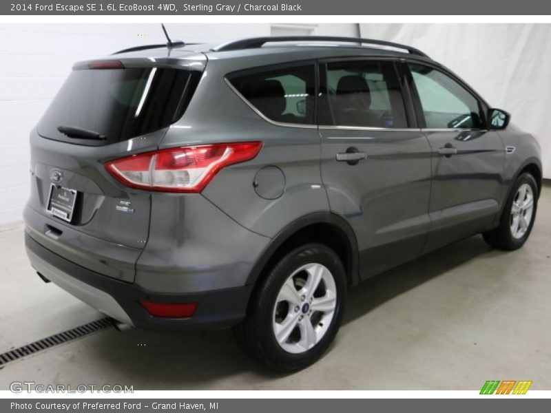 Sterling Gray / Charcoal Black 2014 Ford Escape SE 1.6L EcoBoost 4WD