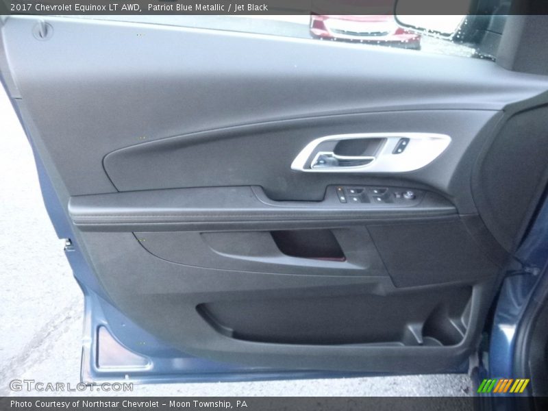 Patriot Blue Metallic / Jet Black 2017 Chevrolet Equinox LT AWD