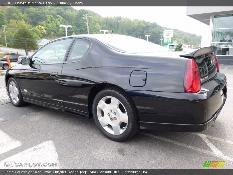 Black / Ebony 2006 Chevrolet Monte Carlo SS