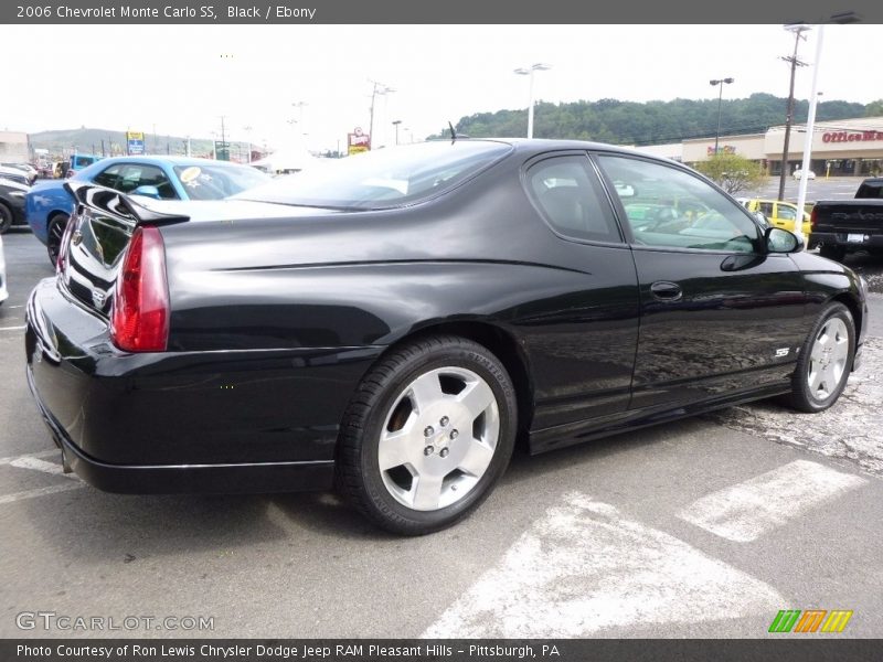 Black / Ebony 2006 Chevrolet Monte Carlo SS