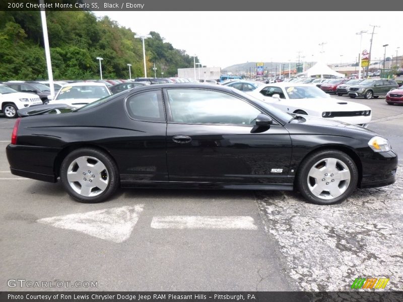Black / Ebony 2006 Chevrolet Monte Carlo SS