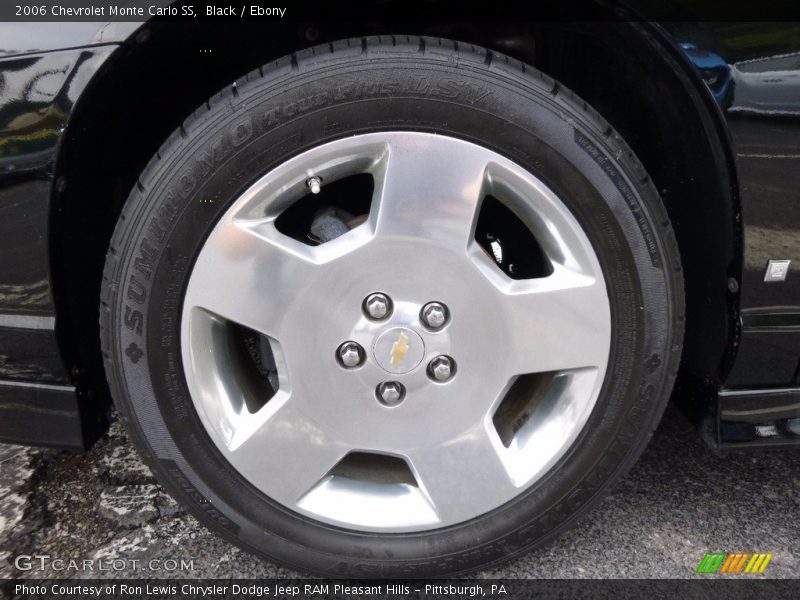 Black / Ebony 2006 Chevrolet Monte Carlo SS