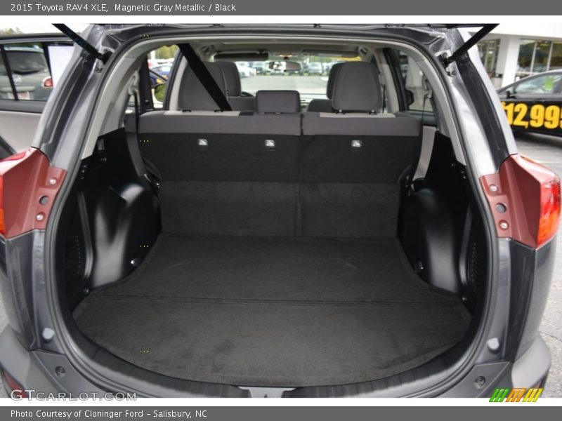 Magnetic Gray Metallic / Black 2015 Toyota RAV4 XLE