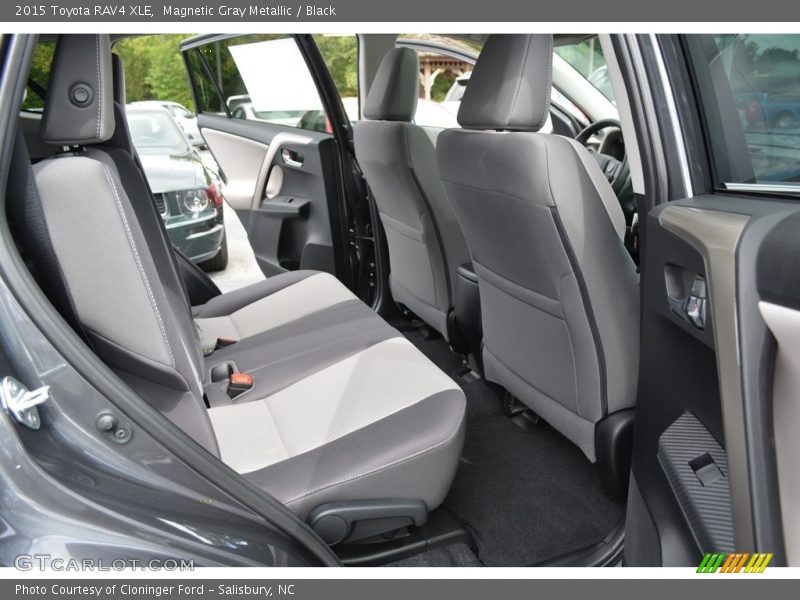 Magnetic Gray Metallic / Black 2015 Toyota RAV4 XLE
