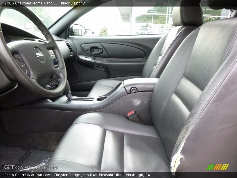 Black / Ebony 2006 Chevrolet Monte Carlo SS