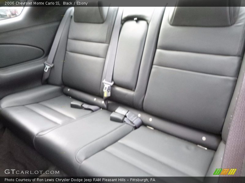 Black / Ebony 2006 Chevrolet Monte Carlo SS