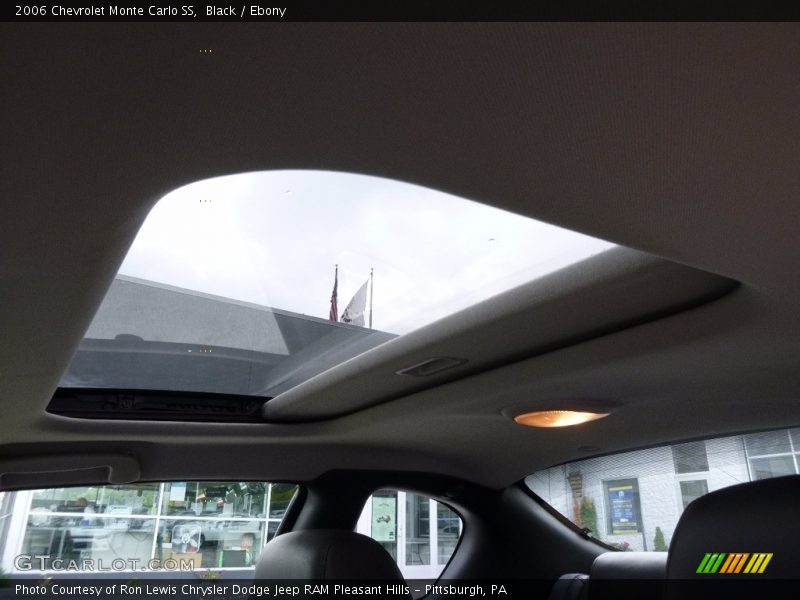 Black / Ebony 2006 Chevrolet Monte Carlo SS