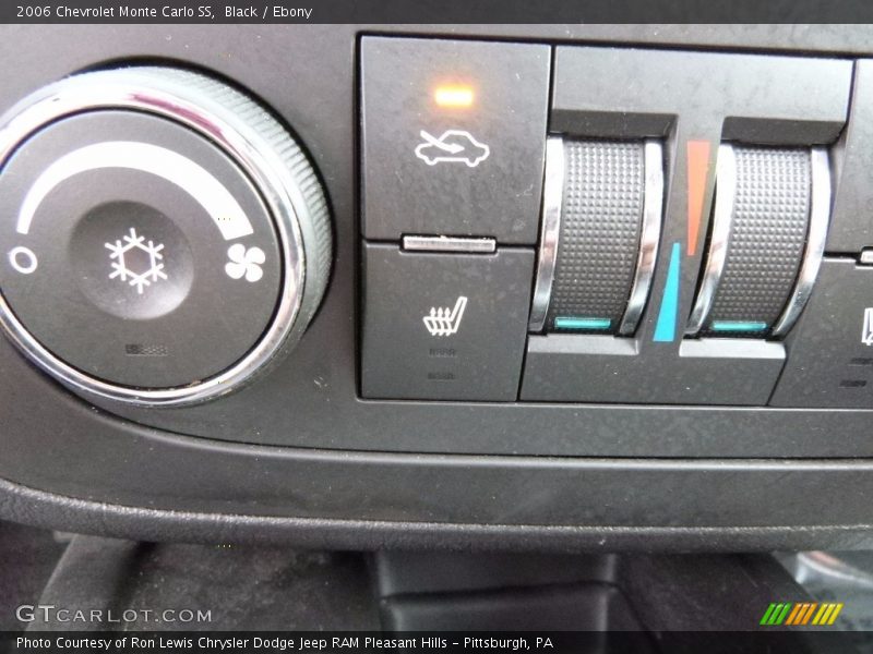 Black / Ebony 2006 Chevrolet Monte Carlo SS