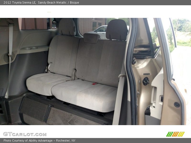 Sandy Beach Metallic / Bisque 2012 Toyota Sienna LE