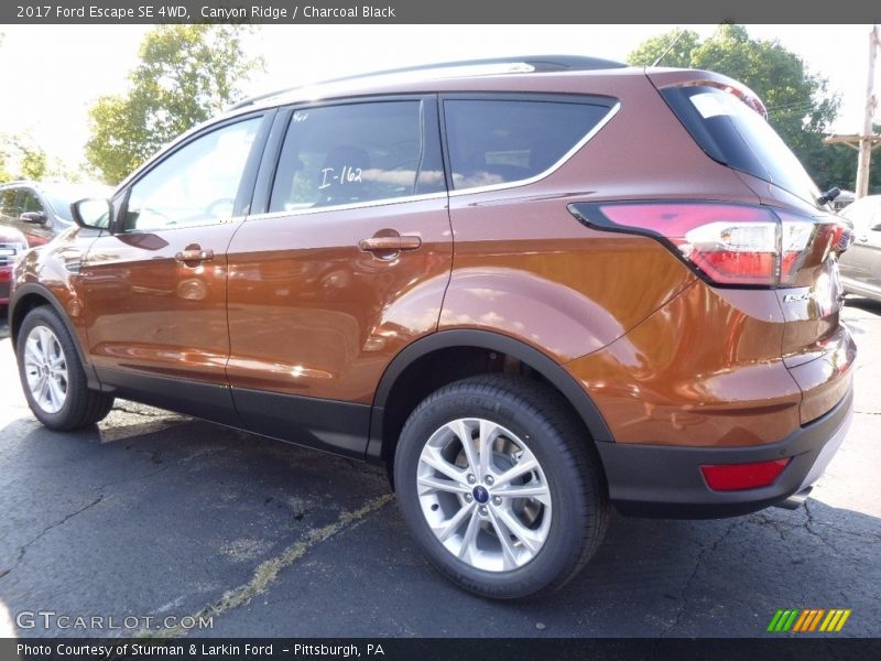 Canyon Ridge / Charcoal Black 2017 Ford Escape SE 4WD