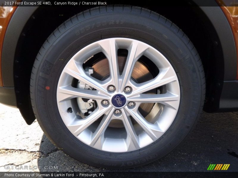 Canyon Ridge / Charcoal Black 2017 Ford Escape SE 4WD