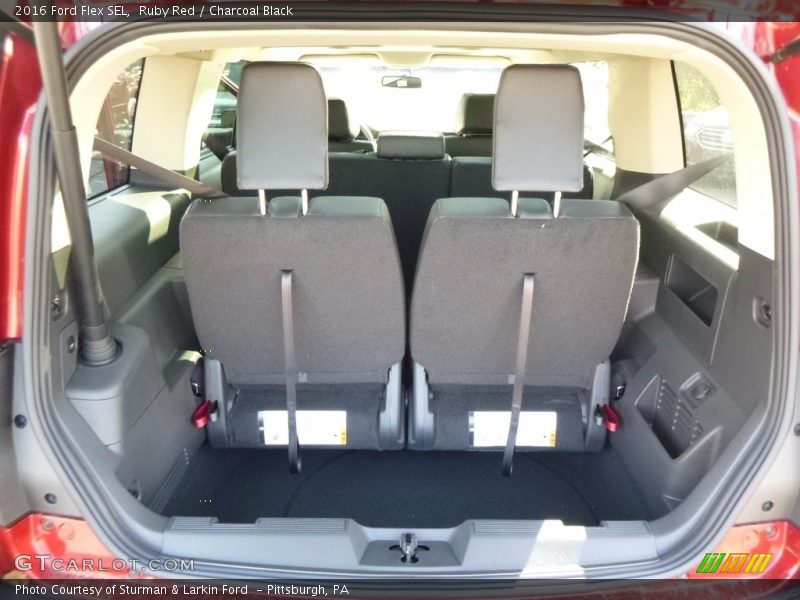 Ruby Red / Charcoal Black 2016 Ford Flex SEL