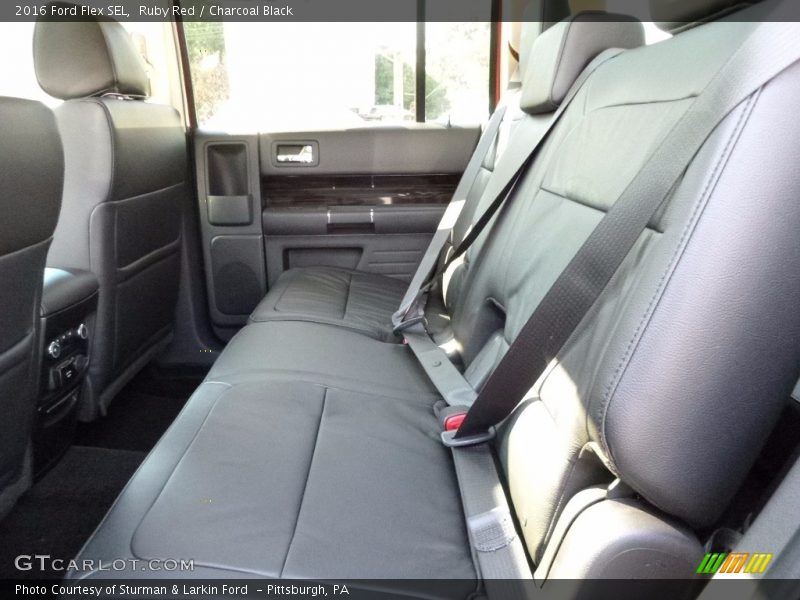 Ruby Red / Charcoal Black 2016 Ford Flex SEL